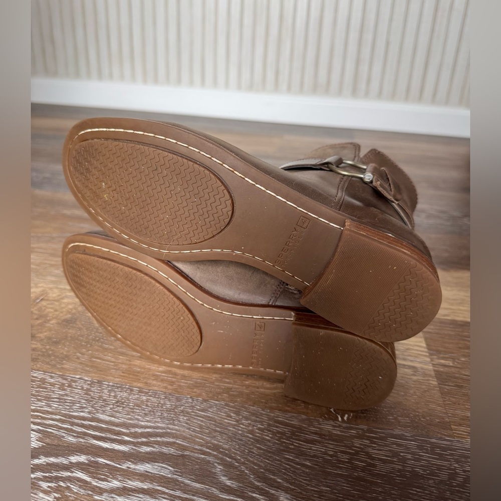 Sperry Leather Ankle Boots - Picture 4 of 8